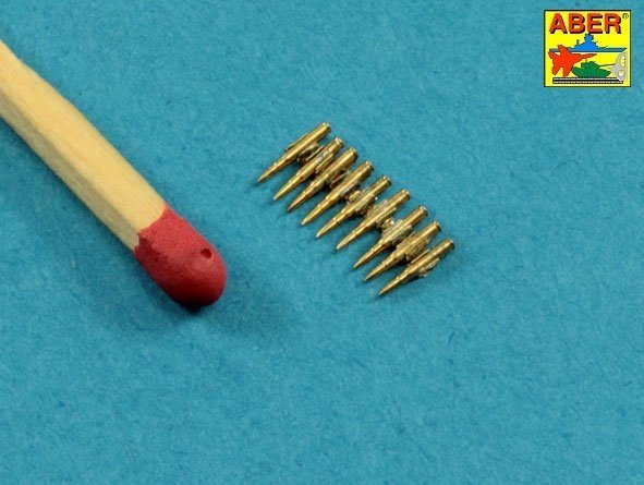 Munitions Aber 16102 de 7,92 mm pour la mitrailleuse allemande MG 34 x 25 pièces. – imagen 3