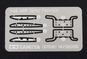 Tamiya 61108 Mitsubishi A6M3/3a Zero Fighter 1/48 – zdjęcie 8