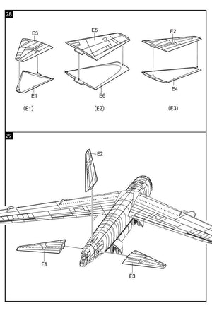 Modelcollect UA72210 B-52G Early Type 1967-1972 dans Linebacker II Guerre du Vietnam 1/72 – imagen 7