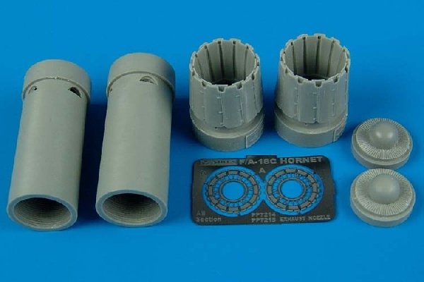Tuyères d'échappement Aires 7215 F/A-18C - ouvertes 1/72 ACADEMY