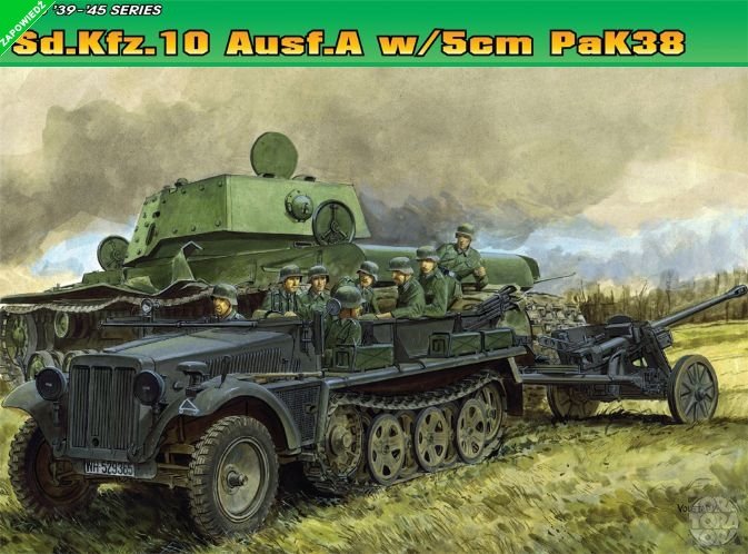 Dragon 6732 Sd.Kfz.10 Ausf.A avec 5 cm Pak 38 (1/35)