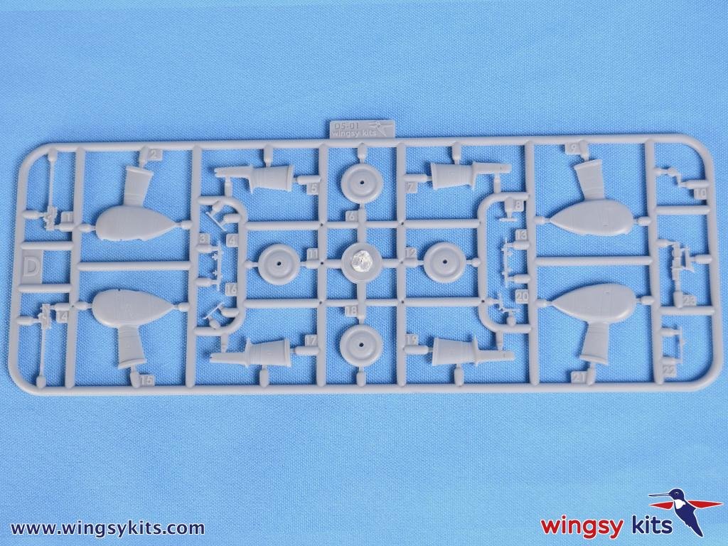 Maquette Wingsy D5-03 Chasseur embarqué IJN Type 96 II A5M2b « Claude » (première version) 1/48 – immagine 6