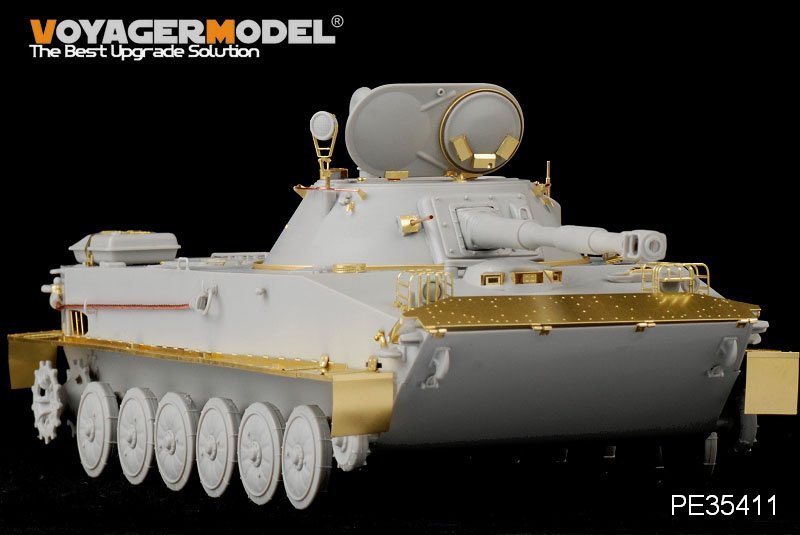 Maquette Voyager PE35411 Char amphibie russe PT-76B de la Seconde Guerre mondiale pour Trumpeter 00381 1/35 – imagen 5