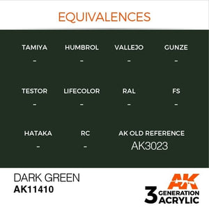 AK Interactive AK11410 Vert foncé 17 ml – imagen 3