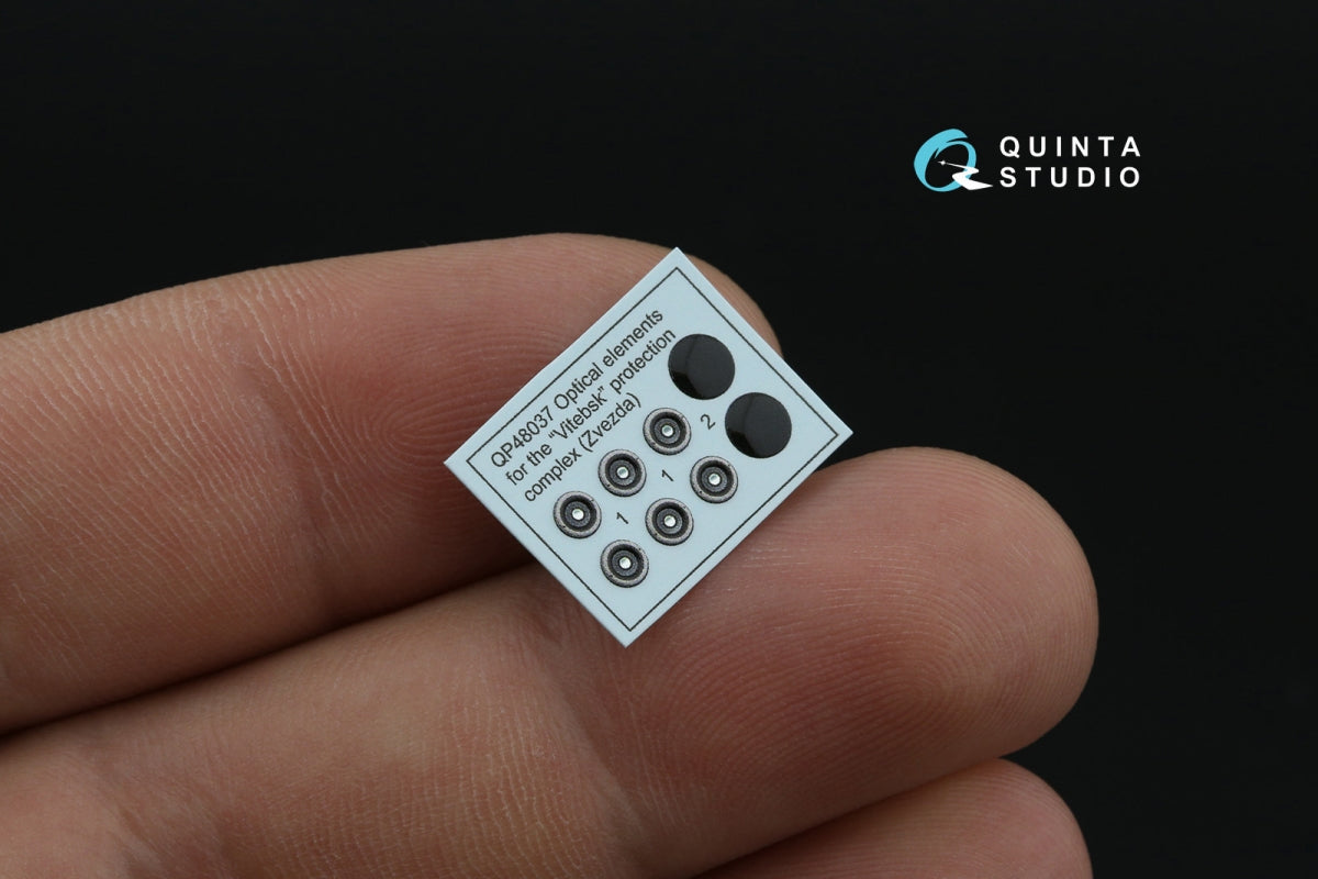 Quinta Studio QP48037 Ka-52 Optical elements for the Vitebsk protection complex (Zvezda) 1/48 – zdjęcie 3