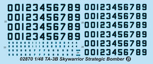 Trumpeter 02870 TA-3B Skywarrior Bombardier stratégique (1/48) – image 13