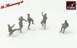 Armory Models F7221 Soldats soviétiques à une fête 1/72 – Bild 2