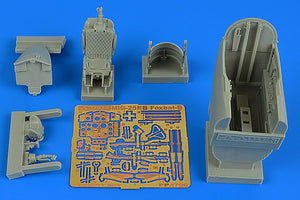 Ensemble de cockpit Aires 4790 MiG-25RB Foxbat-B 1/48 ICM