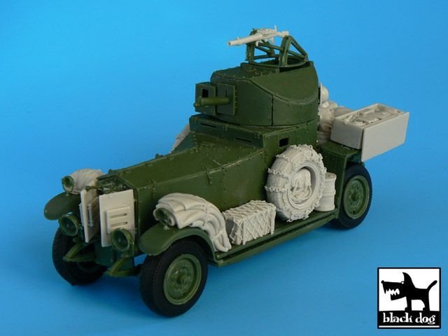 Pneus sable Black Dog T35013, modèle 1920, pour Roden 1/35 – Bild 3