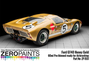Peinture Zero Paints ZP-1551 Ford GT40 Or Miel 60 ml – immagine 2