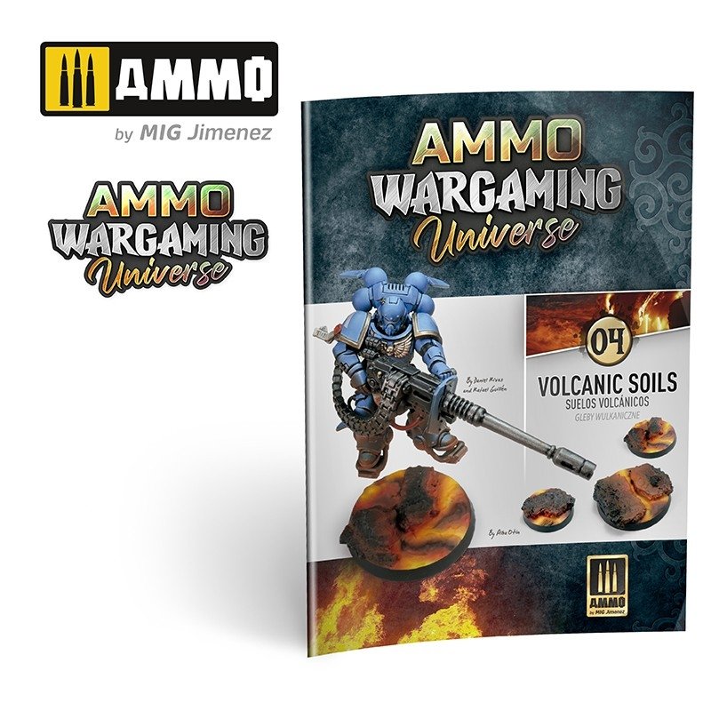 MUNITIONS de Mig Jimenez 7923 AMMO WARGAMING UNIVERSE 04 - Sols Volcaniques – image 4