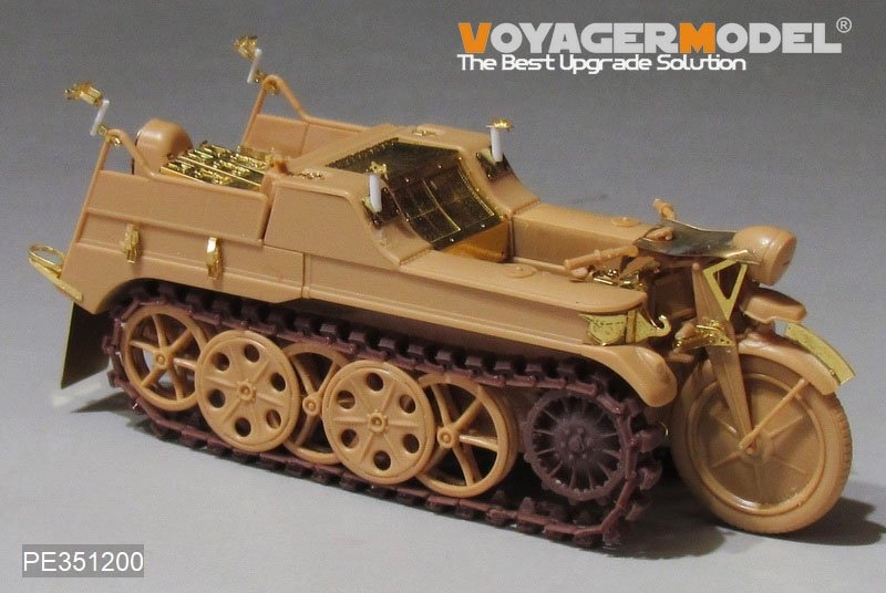 Voyager modèle PE351200 seconde guerre mondiale allemand Sd.Kfz.2 kleines Kettenkard pour TAMIYA 35377 1/35 – image 12