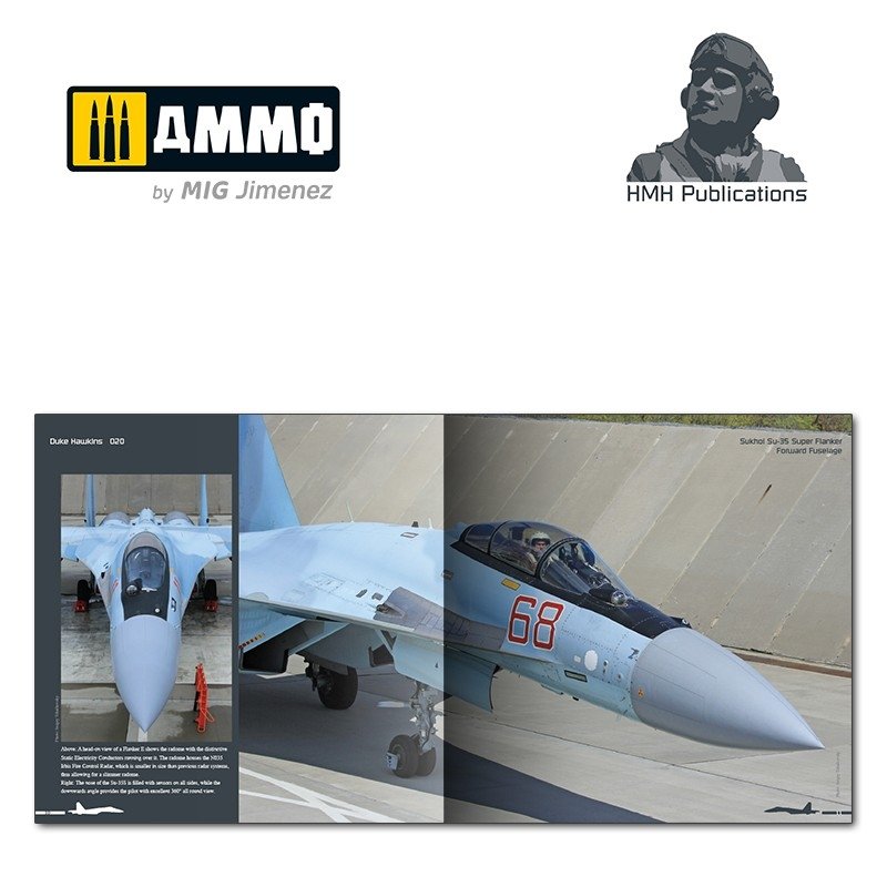 Publications HMH DH-020 Sukhoi Su-35S Flanker E (Version anglaise) – image 2