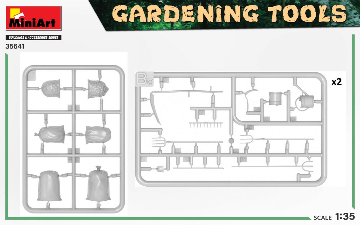 MiniArt 35641 OUTILS DE JARDINAGE 1/35  – immagine 6