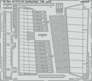 Eduard 481025 Volets d&amp;#39;atterrissage pour 217J-1/2, échelle 1/48 ICM – image 2