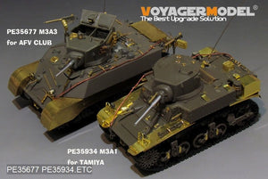 Maquette Voyager PE35934, char léger américain M3 Stuart de la Seconde Guerre mondiale (modèle de base) pour Tamiya 35360 au 1/35 – image 19