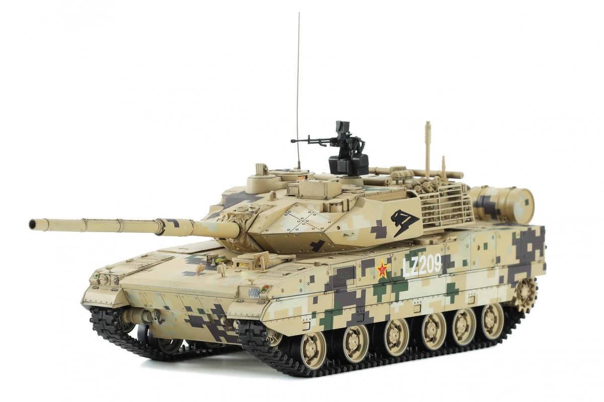 Maquette Meng TS-048 PLA ZTQ15 Char léger 1/35 – immagine 2