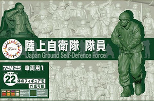 Fujimi 723426 MI-25 JGSDF Staff (pour voiture/char 1) 1/72