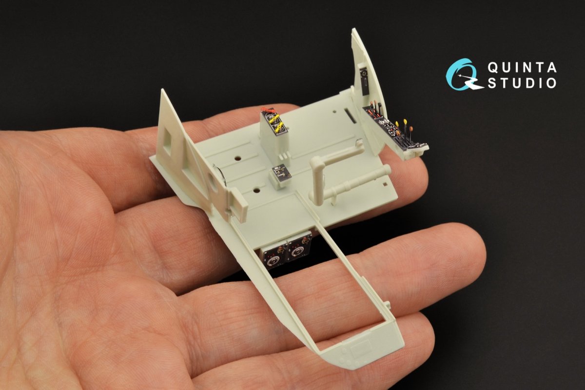 Intérieur imprimé en 3D et coloré sur papier décalcomanie (Revell/ProModeler) (petite version) Quinta Studio QDS-32125 He 111 P/H 1/32 – image 6
