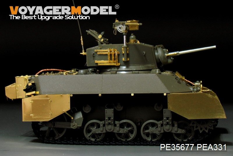 Voyager Model PEA331 WWII US M3A3 Stuart Ailes/Jupes latérales (POUR KIT AFV CLUB) 1/35 – immagine 2
