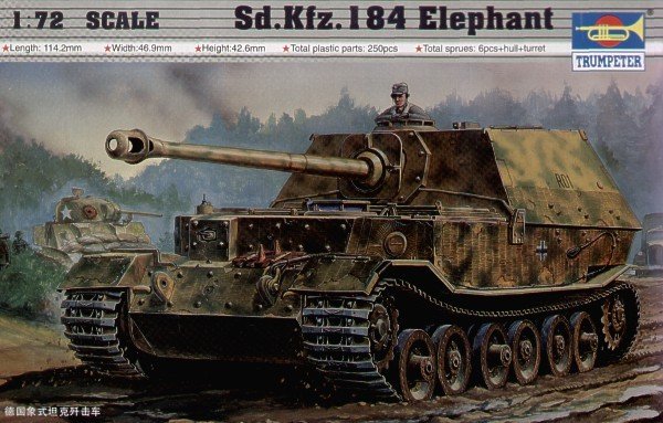 Trumpeter 07204 SdKfz.184 Éléphant (1/72)