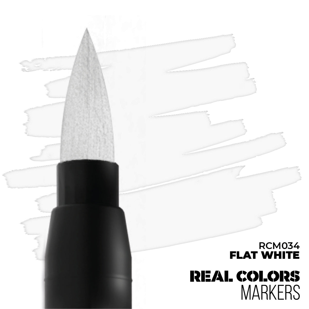 AK Interactive RCM034 BLANC PLAT – MARQUEUR RC