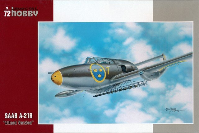 Special Hobby 72246 SAAB A-21R Version Attaque (1/72)