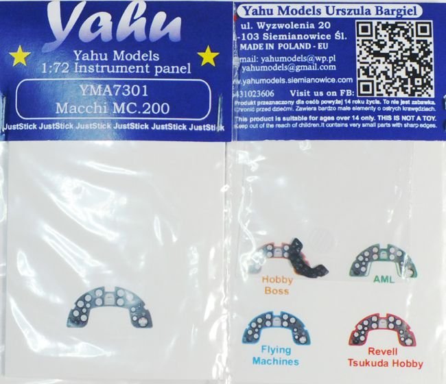 Yahu YMA7301 Macchi MC.200 AML / Machines volantes / Revell (1/72)
