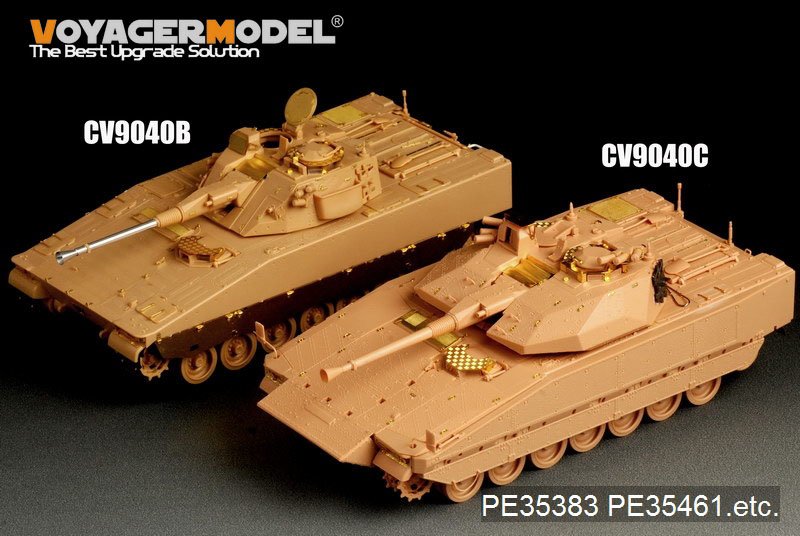 Maquette Voyager PE35461 CV90-40C VCI suédois moderne avec blindage complet pour HOBBYBOSS 82457 1/35 – image 13