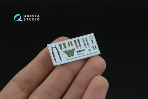 Quinta Studio QD48607 Jaguar Gr.3 3D-Printed &amp;amp; coloured Interior on decal paper (Kitty Hawk) 1/48 – zdjęcie 6