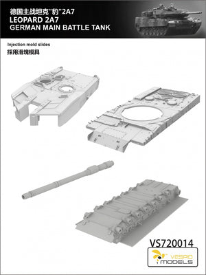 Vespid Models VS720014 Leopard 2A7 German Main Battle Tank 1/72 – zdjęcie 5