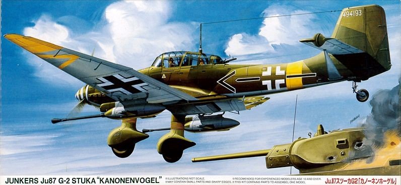 Fujimi 72061 Ju87-G2 Canons vogel (1/72)