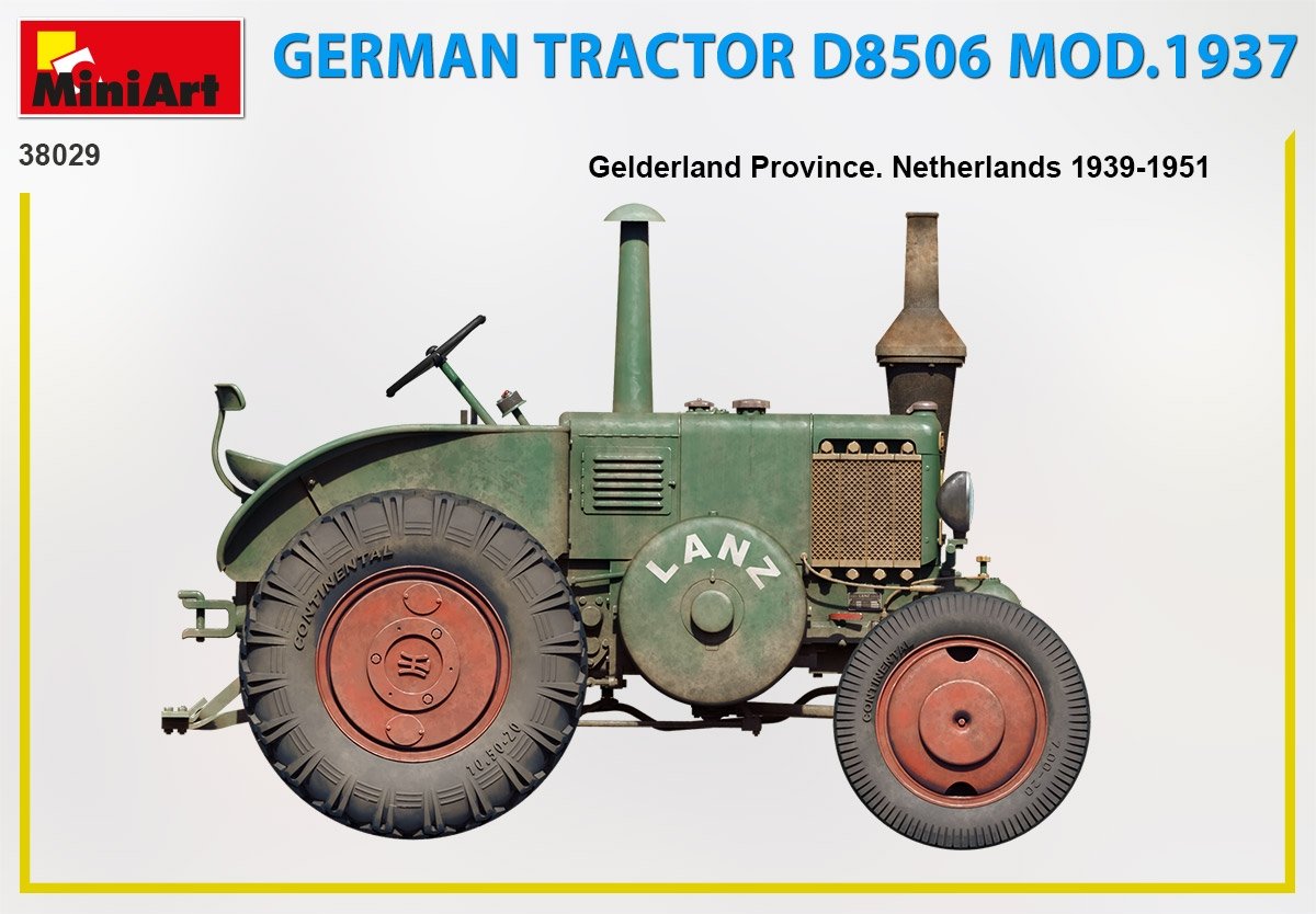 MiniArt 38029 TRACTEUR ALLEMAND D8506 MOD. 1937 1/35 – image 6