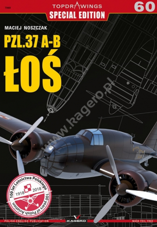 Kagero 7060 PZL.37 A- B Orignal EN/PL