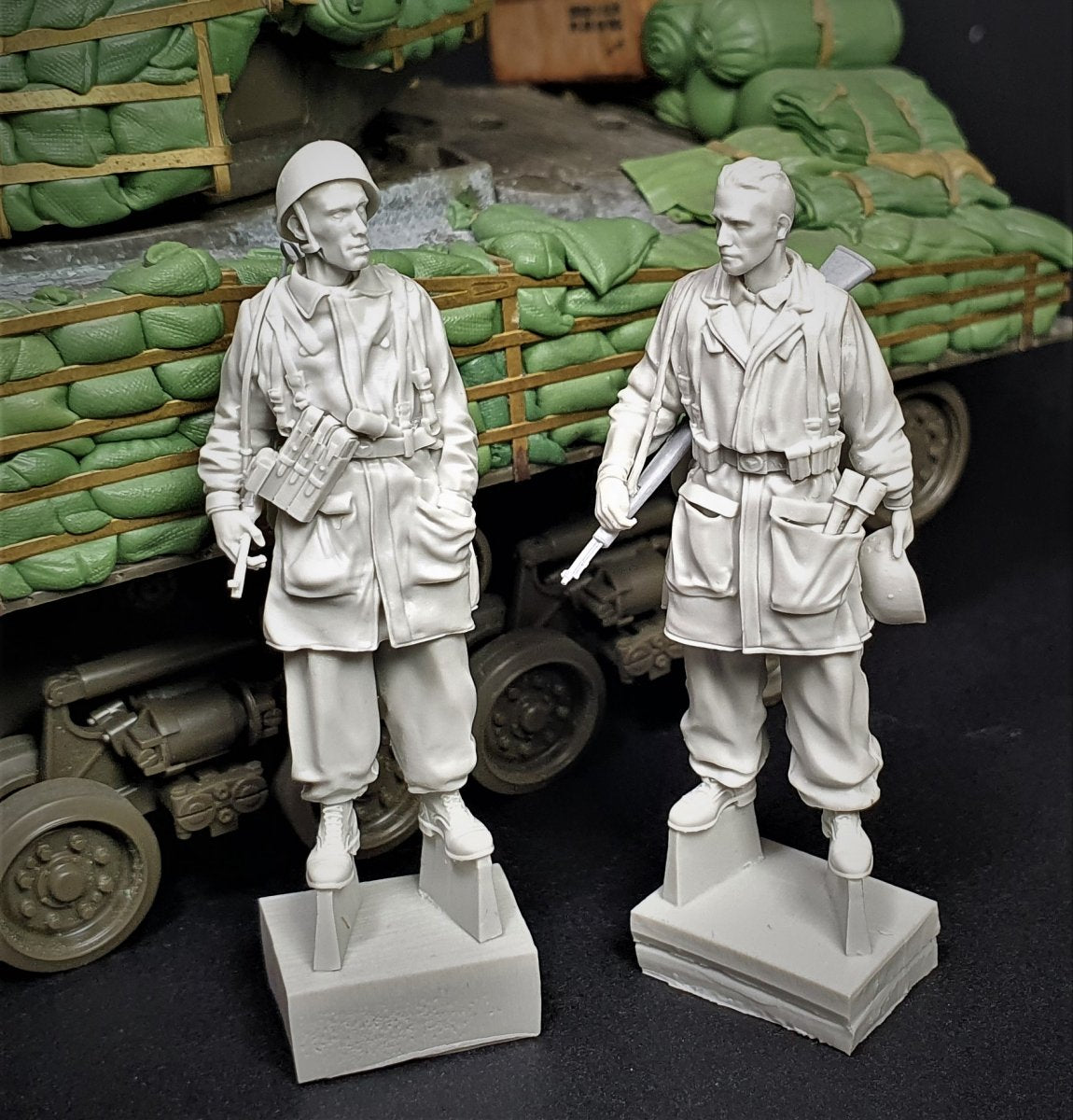 Panzer Art FI35-153 Fallschirmjägers allemand Italie set 1/35