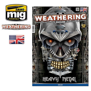 AMMO de Mig Jimenez 4513 - Le magazine Weathering - Heavy Metal (Version anglaise)