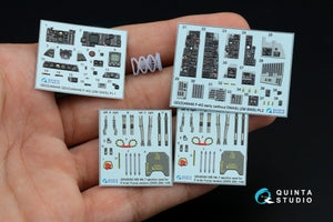 Quinta Studio QD+48448 F-4G (première version) - Intérieur imprimé en 3D et coloré sur papier décalcomanie (Zoukei Mura SWS) (avec pièces en résine imprimées en 3D) 1/48 – immagine 2