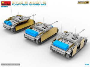 MiniArt 35352 STUG III AUSF. G ALKETT PROD. KIT INTÉRIEUR OCTOBRE 1943 1/35 – Bild 8