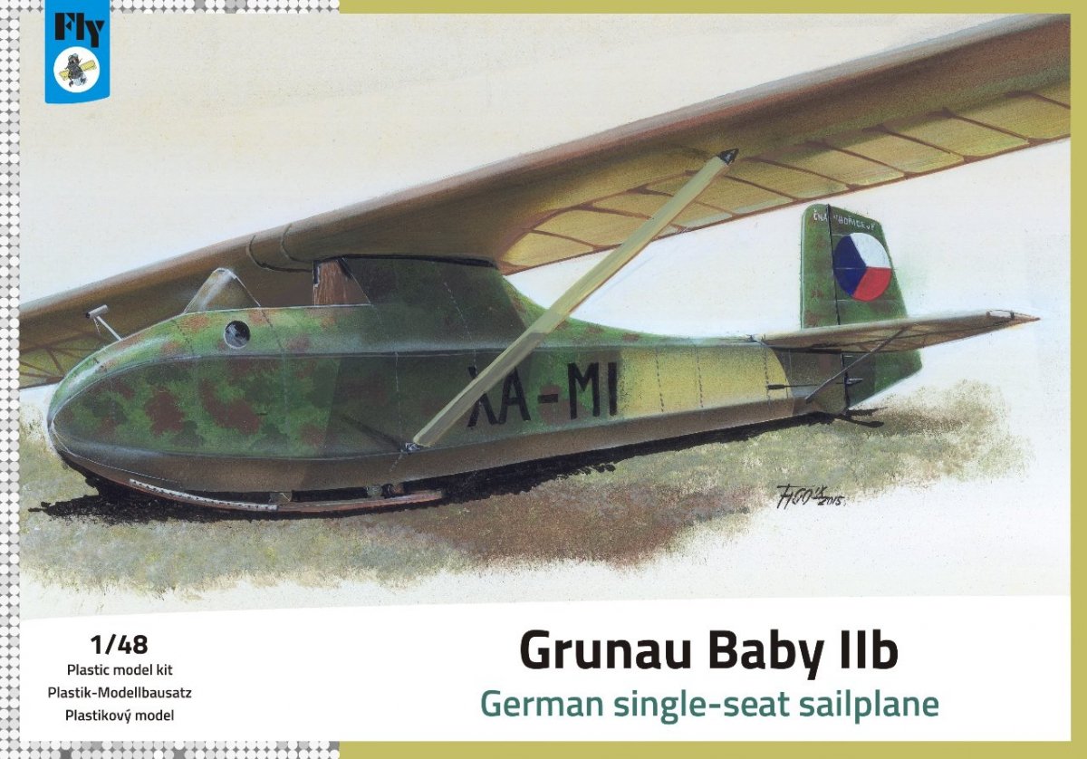 Fly 48021 Grunau Baby IIB Tchécoslovaquie 1/48