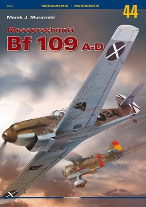 Kagero 3044 Messerschmitt Bf 109 AD (FR)