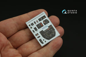 Quinta Studio QDS-32145 P-51D Mustang 3D-Printed &amp;amp; coloured Interior on decal paper (Zoukei-Mura SWS) (Small version) 1/32 – zdjęcie 7