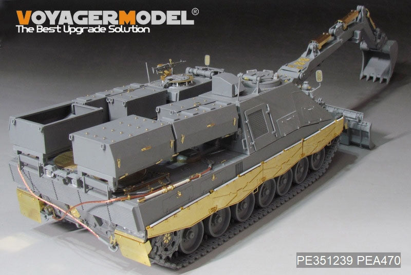 Kit de mise à niveau Voyager Model PE351239 pour char de pionnier allemand moderne Kodiak AEV-3 (série suisse) pour BORDER BT-011 au 1/35 – Bild 5