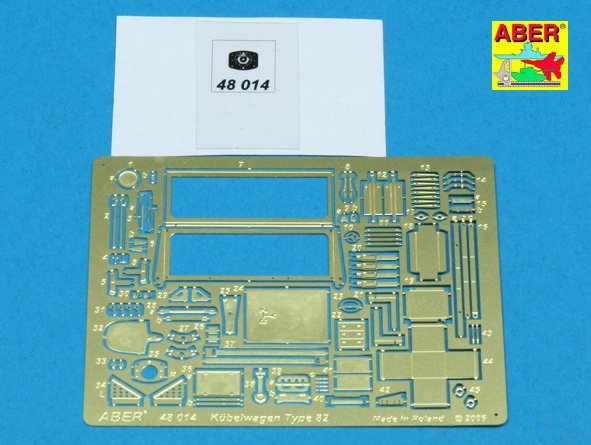 Aber 48014 Kubelwagen Type 82 (1/48)