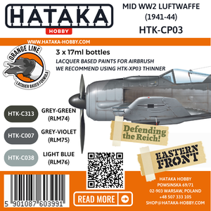 Hataka Hobby HTK-CP03 Milieu de la Seconde Guerre mondiale Luftwaffe (1941-44) – image 2
