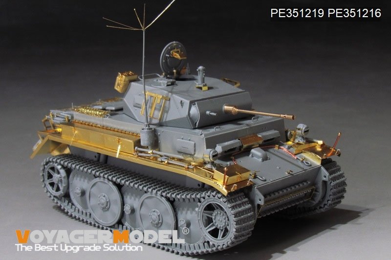 Voyager modèle PE351219 WWII allemand PzKpfw.II.Ausf.L Luch version tardive de base (pour Border BT-018) 1/35 – Bild 4