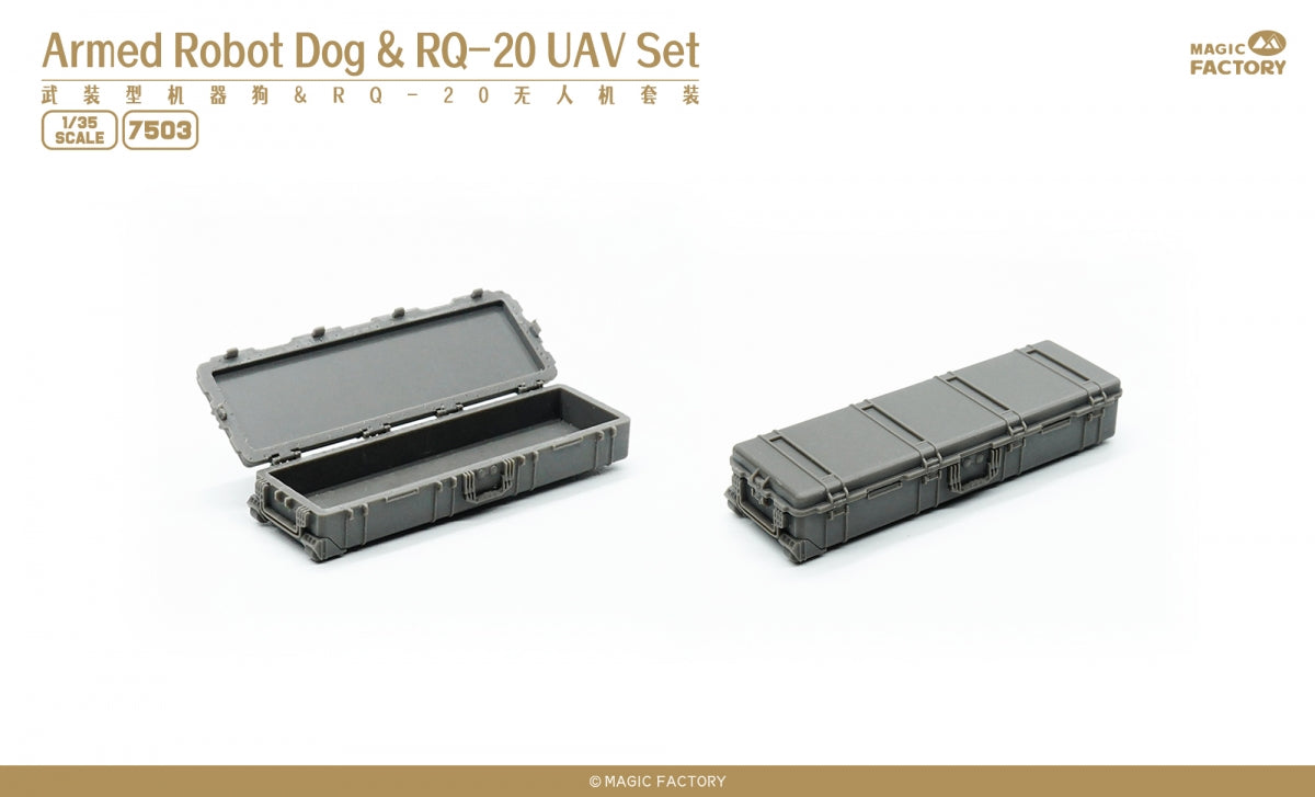 Magic Factory 7503 Chien robot armé RQ-20 UAV Set 1/48 – image 4