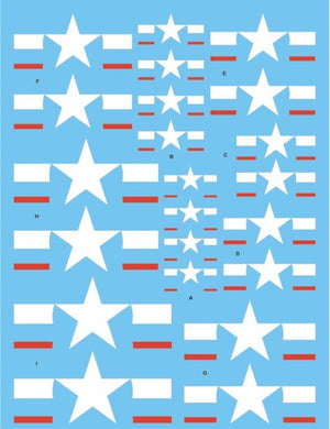 Techmod 48109 - Insignes américains de 1943 à nos jours (1/48)