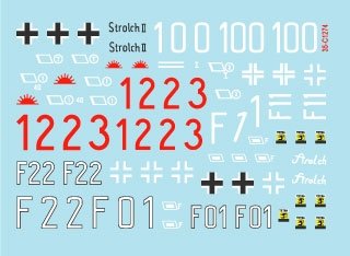 Star Decals 35-C1274 Chars Funklenk allemands n° 3 1/35 – Bild 2