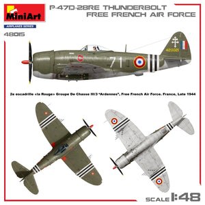 MiniArt 48015 P-47D-28RE THUNDERBOLT. GRATUIT FORCE AÉRIENNE FRANÇAISE 1/48 – image 4