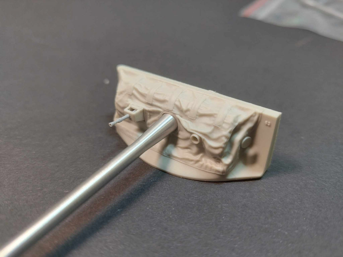 Panzer Art GB35-130 A34 « Comète » mantelet en toile avec canon OQF de 77 mm (modèle début de la Seconde Guerre mondiale) 1/35  – image 3